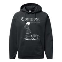 Compost Your Enemies Performance Fleece Hoodie