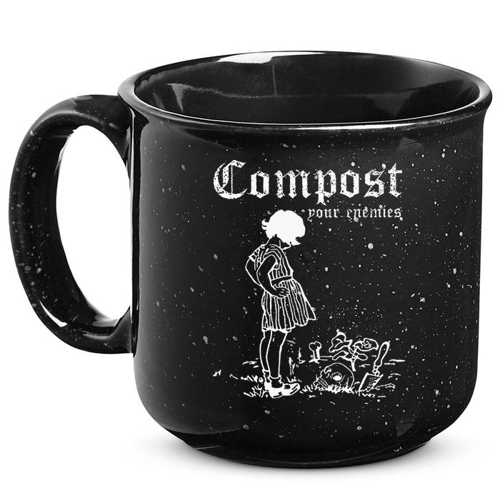 Compost Your Enemies 15oz Campfire Ceramic Mug