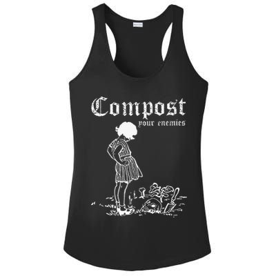 Compost Your Enemies Ladies PosiCharge Competitor Racerback Tank