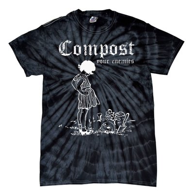 Compost Your Enemies Tie-Dye T-Shirt