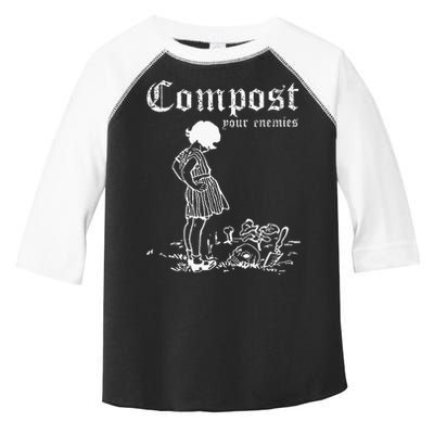 Compost Your Enemies Toddler Fine Jersey T-Shirt