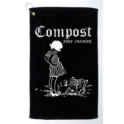 Compost Your Enemies Golf Towel