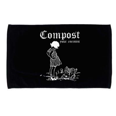 Compost Your Enemies Microfiber Hand Towel