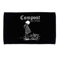 Compost Your Enemies Microfiber Hand Towel