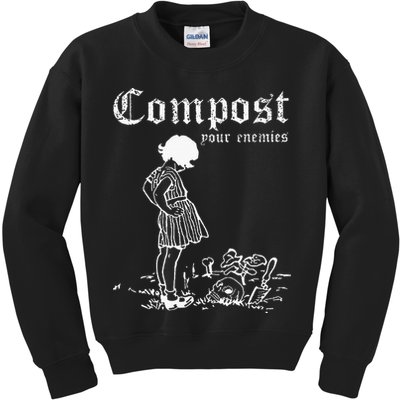 Compost Your Enemies Kids Sweatshirt