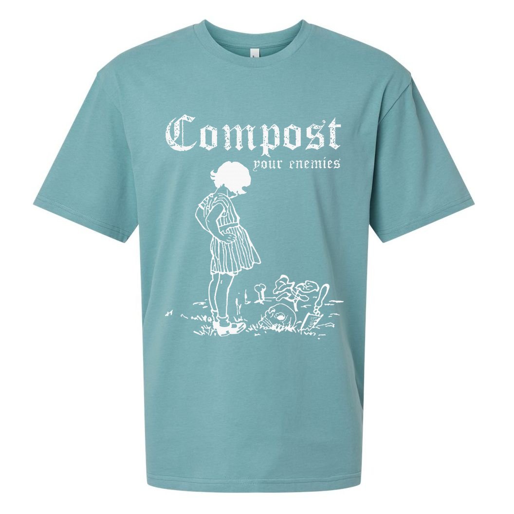 Compost Your Enemies Sueded Cloud Jersey T-Shirt