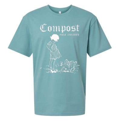 Compost Your Enemies Sueded Cloud Jersey T-Shirt