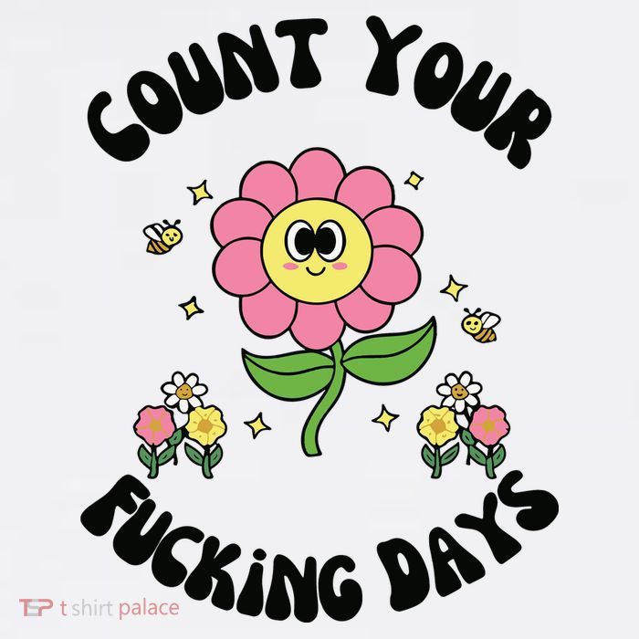 Count Your Fucking Days Cool Comfort Performance Bucket Hat