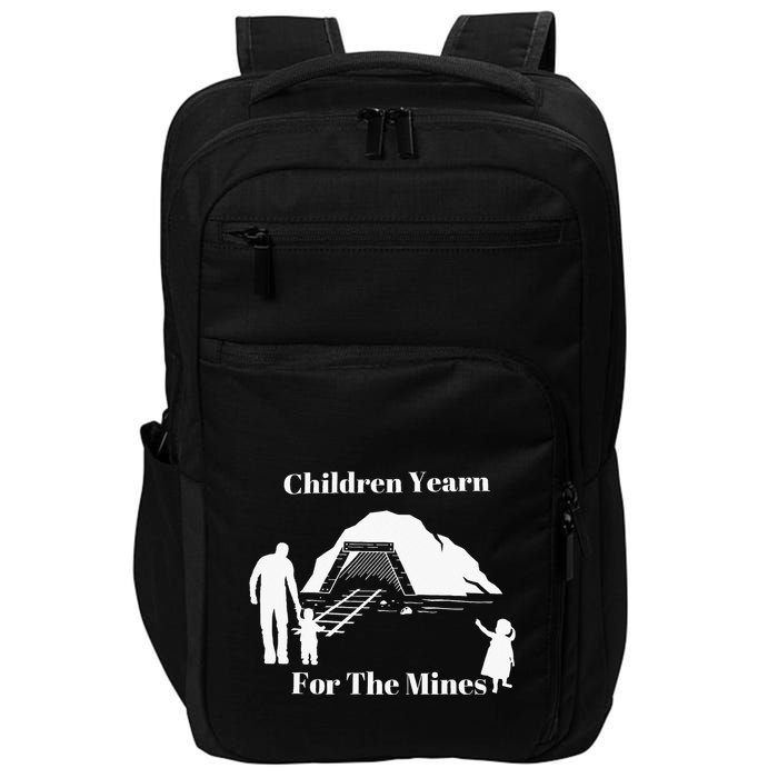 Children Yearn For The Mines Impact Tech Backpack