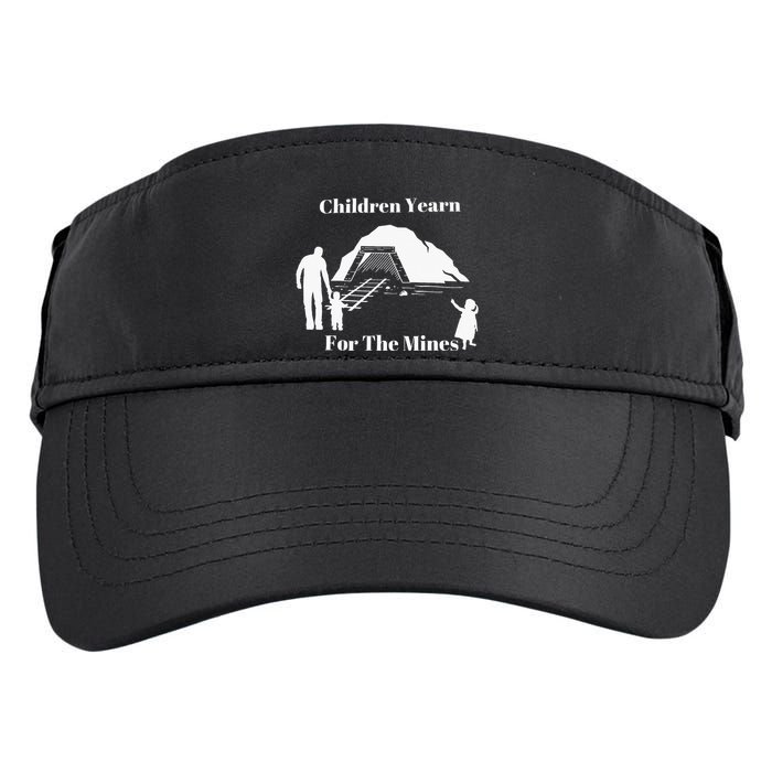 Children Yearn For The Mines Adult Drive Performance Visor