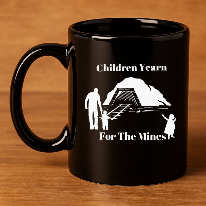 Children Yearn For The Mines 11oz C Handle Ceramic Mug