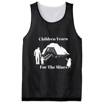 Children Yearn For The Mines Mesh Reversible Basketball Jersey Tank