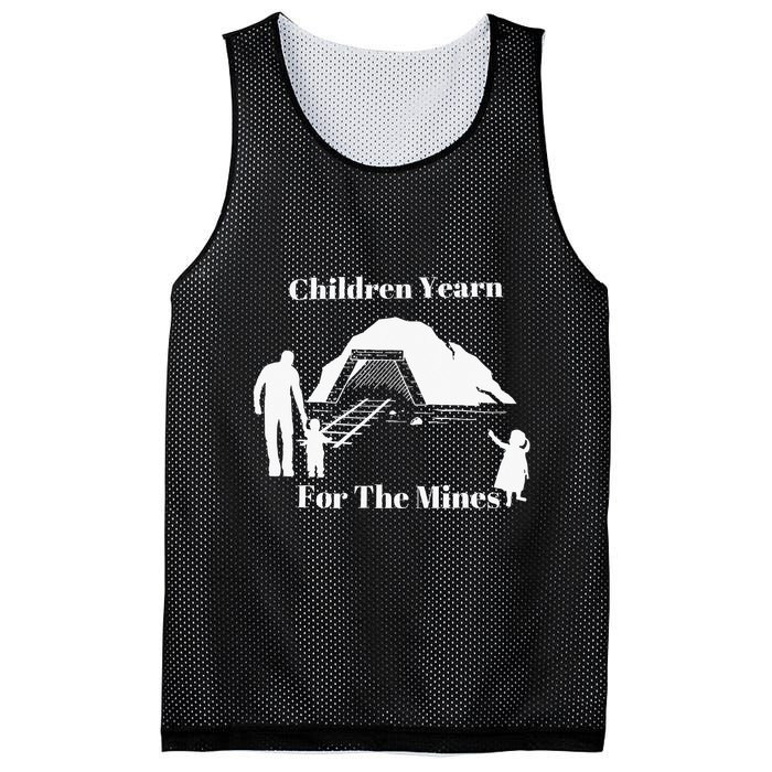 Children Yearn For The Mines Mesh Reversible Basketball Jersey Tank