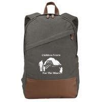 Children Yearn For The Mines Cotton Canvas Backpack