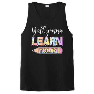 Cute Yall Gonna Learn Today PosiCharge Competitor Tank