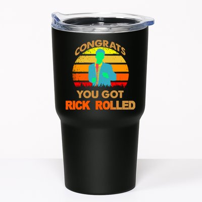 Congrats You Got Rick Rolled Meme Tumbler