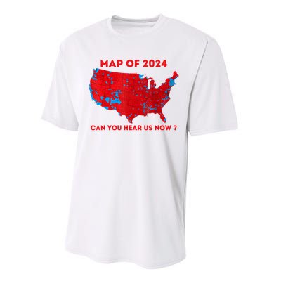 Can You Hear Us Now Map Of 2024 Usa County Election Performance Sprint T-Shirt