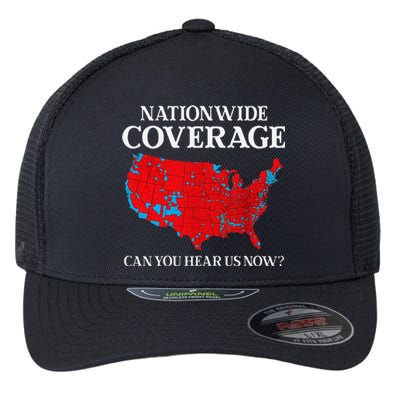 Can You Hear Us Now Nationwide Coverage Map Of 2024 Flexfit Unipanel Trucker Cap