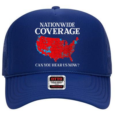 Can You Hear Us Now Nationwide Coverage Map Of 2024 High Crown Mesh Back Trucker Hat