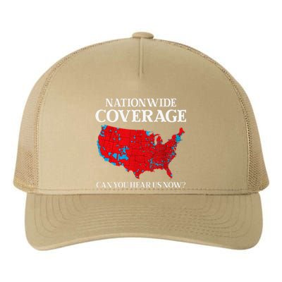 Can You Hear Us Now Nationwide Coverage Map Of 2024 Yupoong Adult 5-Panel Trucker Hat