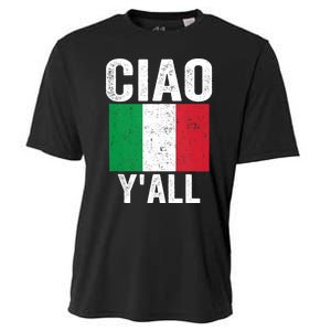 Ciao YAll Italian Slang Italian Saying Cooling Performance Crew T-Shirt