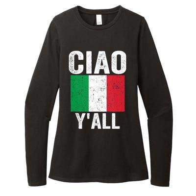 Ciao YAll Italian Slang Italian Saying Womens CVC Long Sleeve Shirt