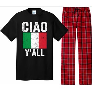 Ciao YAll Italian Slang Italian Saying Pajama Set