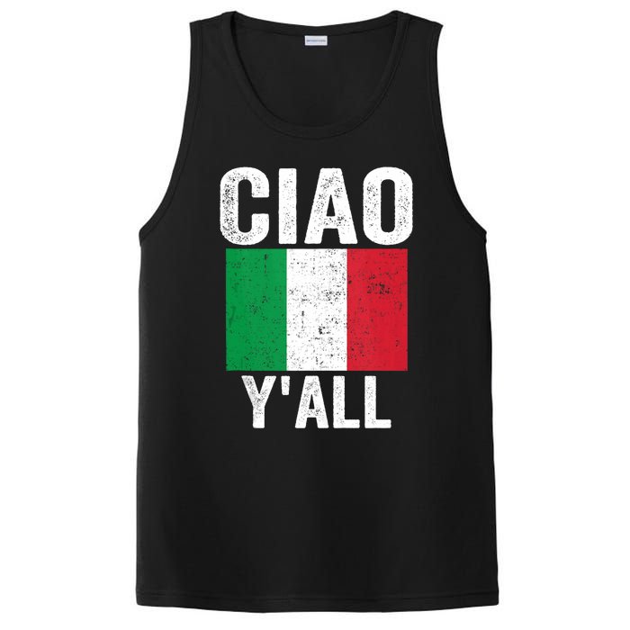 Ciao YAll Italian Slang Italian Saying PosiCharge Competitor Tank