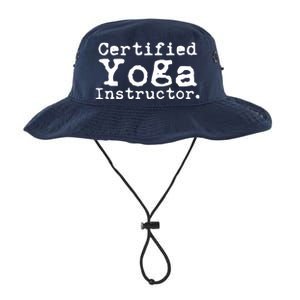 Certified Yoga Instructor Cool Exercise Yoga Lover Gift Legacy Cool Fit Booney Bucket Hat