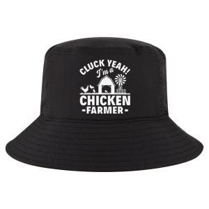 Cluck Yeah! IM A Chicken Farmer Chicken Farmer Cool Comfort Performance Bucket Hat