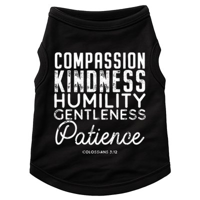 Clothe Yourselves In Compassion Kindness And More Meaningful Gift Doggie Tank