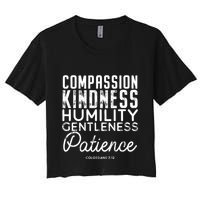 Clothe Yourselves In Compassion Kindness And More Meaningful Gift Crop Top