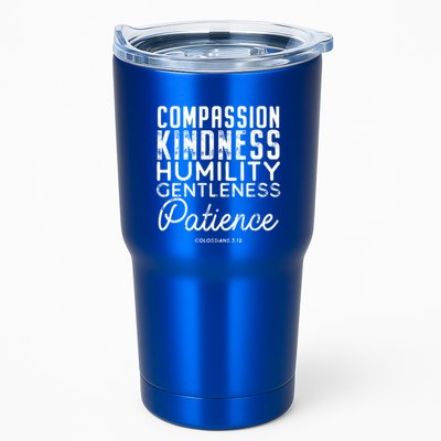 Clothe Yourselves In Compassion Kindness And More Meaningful Gift Tumbler