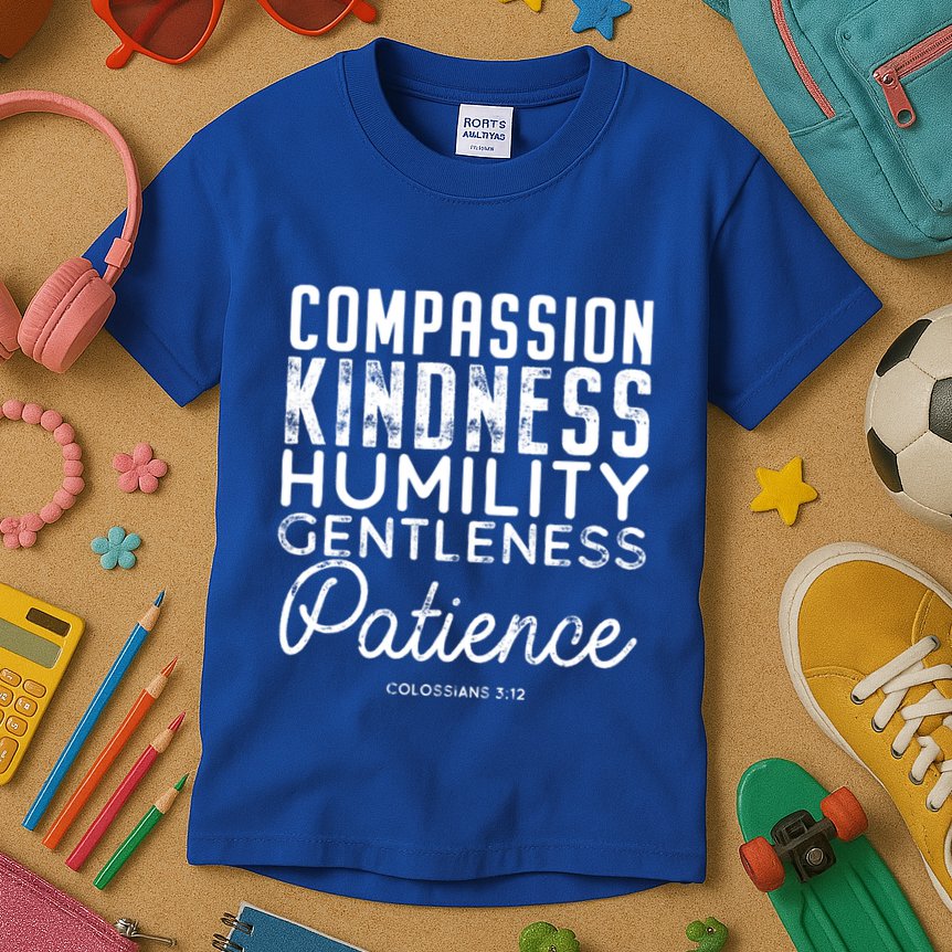 Clothe Yourselves In Compassion Kindness And More Meaningful Gift Kids T-Shirt