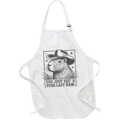Capybara You Just Yeed Your Last Haw Apron