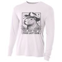 Capybara You Just Yeed Your Last Haw Cooling Performance Long Sleeve Crew