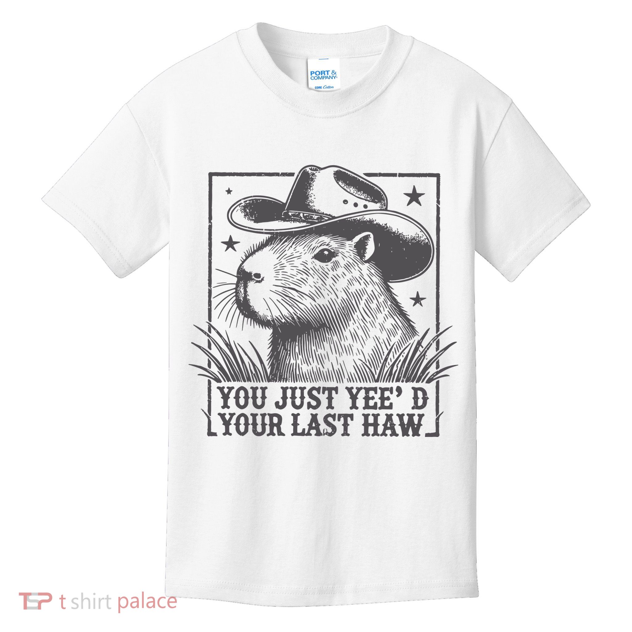Capybara You Just Yeed Your Last Haw Kids T-Shirt