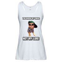 Cringeytees You Know My Swag Not My Lore Ladies Essential Flowy Tank