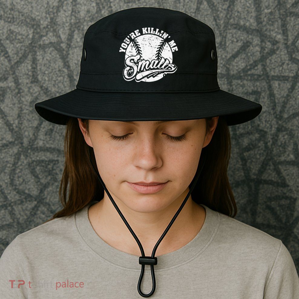 Cool You're Killin Me Smalls For Baseball Enthusiast Bucket Hat