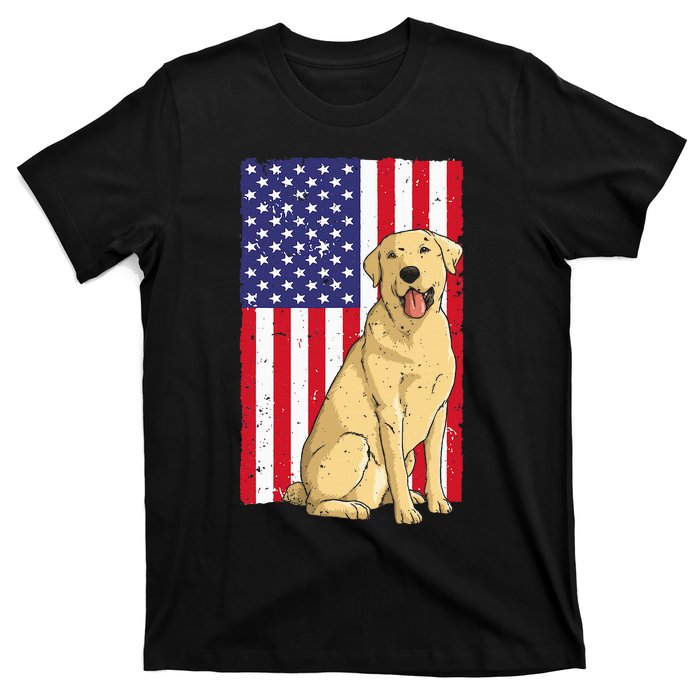 Cool Yellow Lab Art For Yellow Labrador Retriever T-Shirt