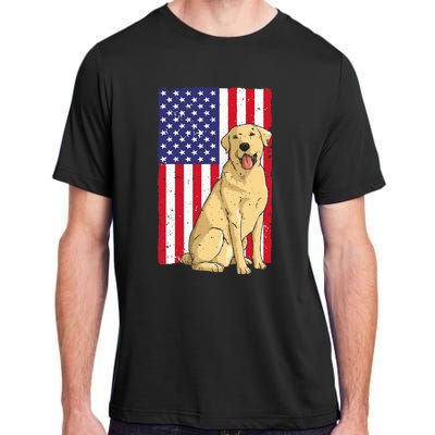 Cool Yellow Lab Art For Yellow Labrador Retriever Adult ChromaSoft Performance T-Shirt