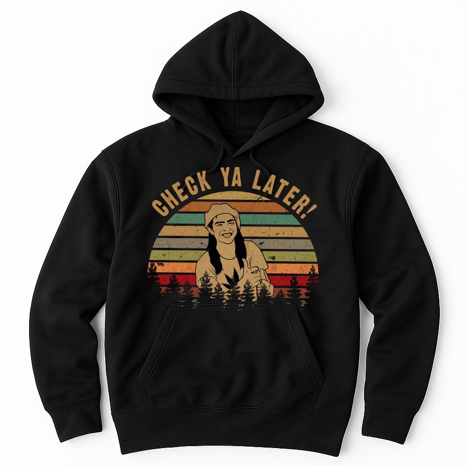 Check Ya Later Funny Dazed And Confused Vintage Movie Hoodie