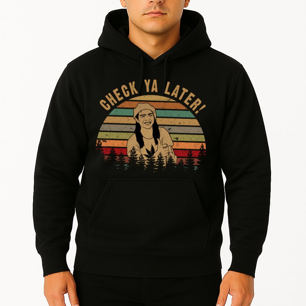 Check Ya Later Funny Dazed And Confused Vintage Movie Hoodie