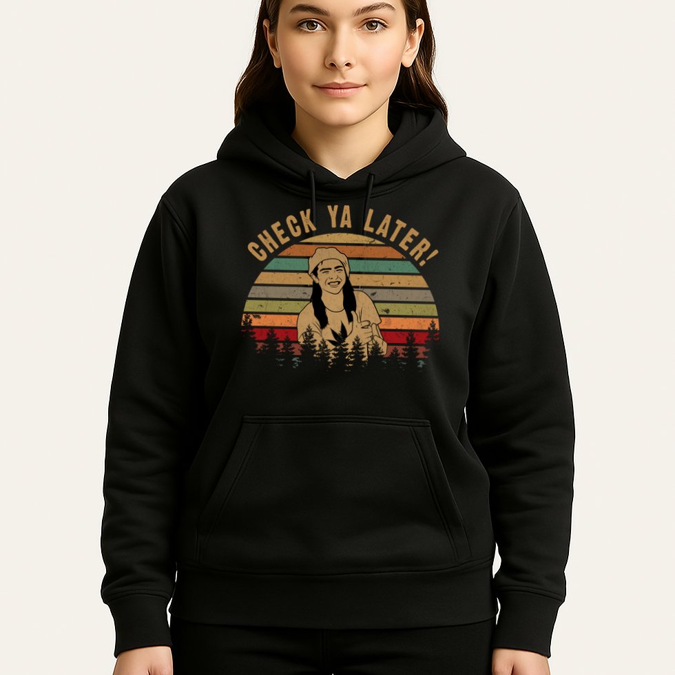 Check Ya Later Funny Dazed And Confused Vintage Movie Hoodie