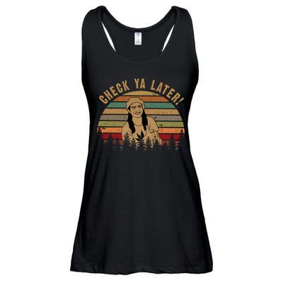 Check Ya Later Funny Dazed And Confused Vintage Movie Ladies Essential Flowy Tank