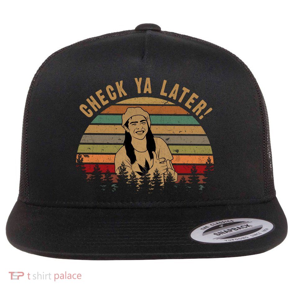 Check Ya Later Funny Dazed And Confused Vintage Movie Flatbill Hat