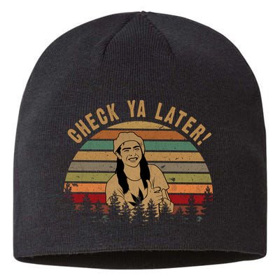 Check Ya Later Funny Dazed And Confused Vintage Movie Sustainable Beanie