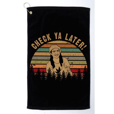 Check Ya Later Funny Dazed And Confused Vintage Movie Golf Towel