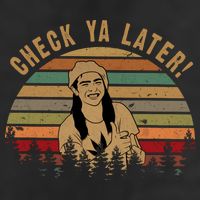 Check Ya Later Funny Dazed And Confused Vintage Movie Golf Towel