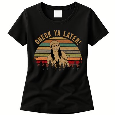 Check Ya Later Funny Dazed And Confused Vintage Movie Womens T-Shirt